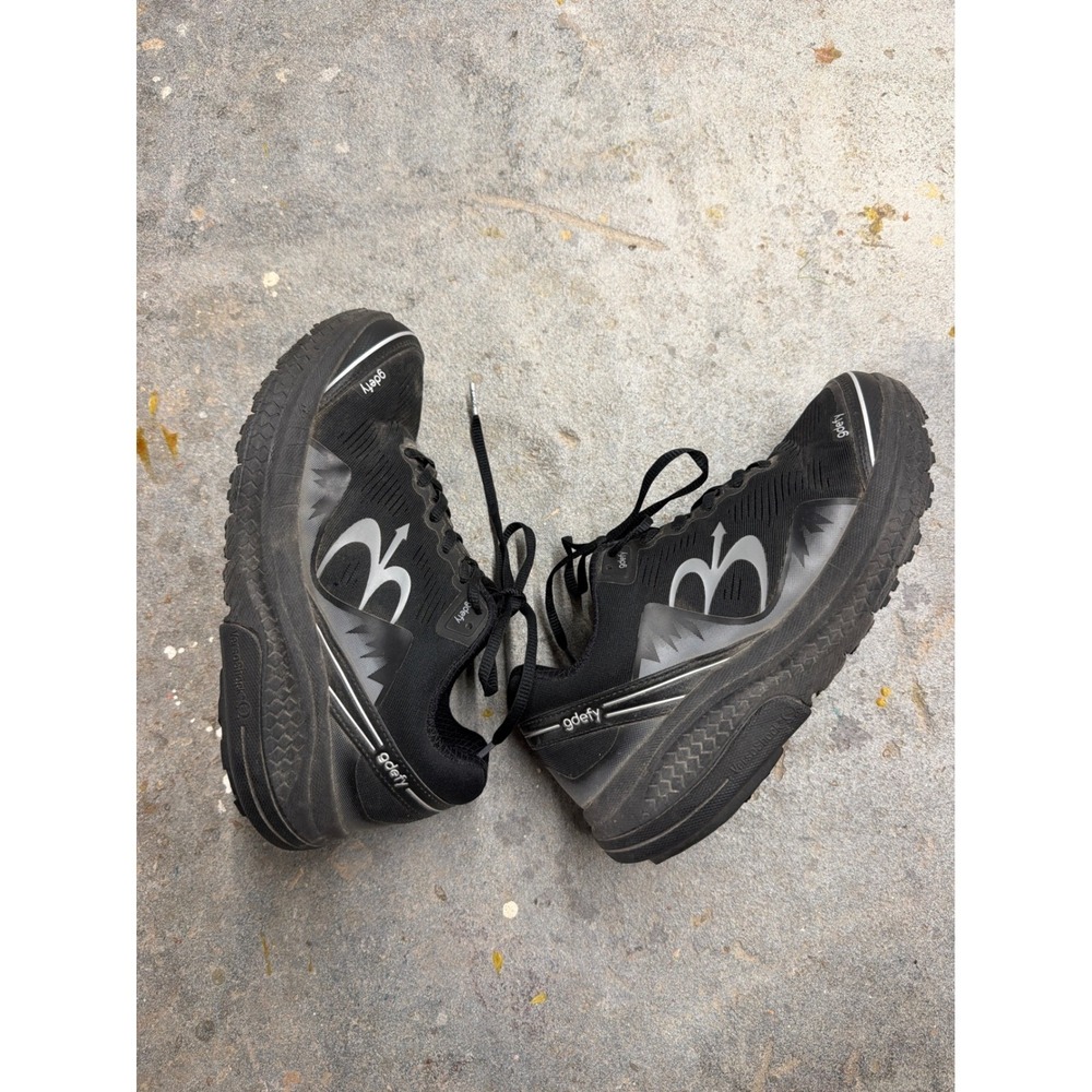 Gravity Defyer G-Defy Ion Women 8.5 Black Walking‎ Shoes TB9024FNB-M VersoShock
